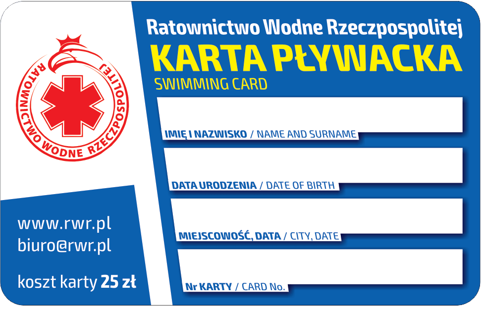 Karta Pływacka